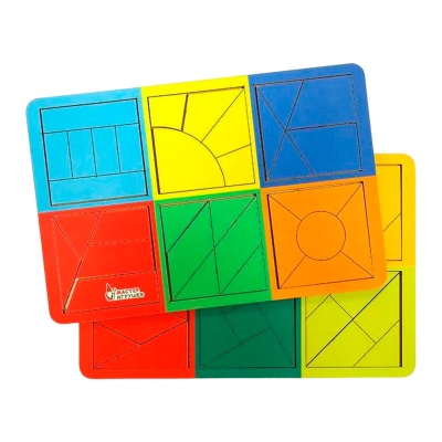 Развивающая игрушка Квадраты Никитина Мастер игрушек IG0771 01